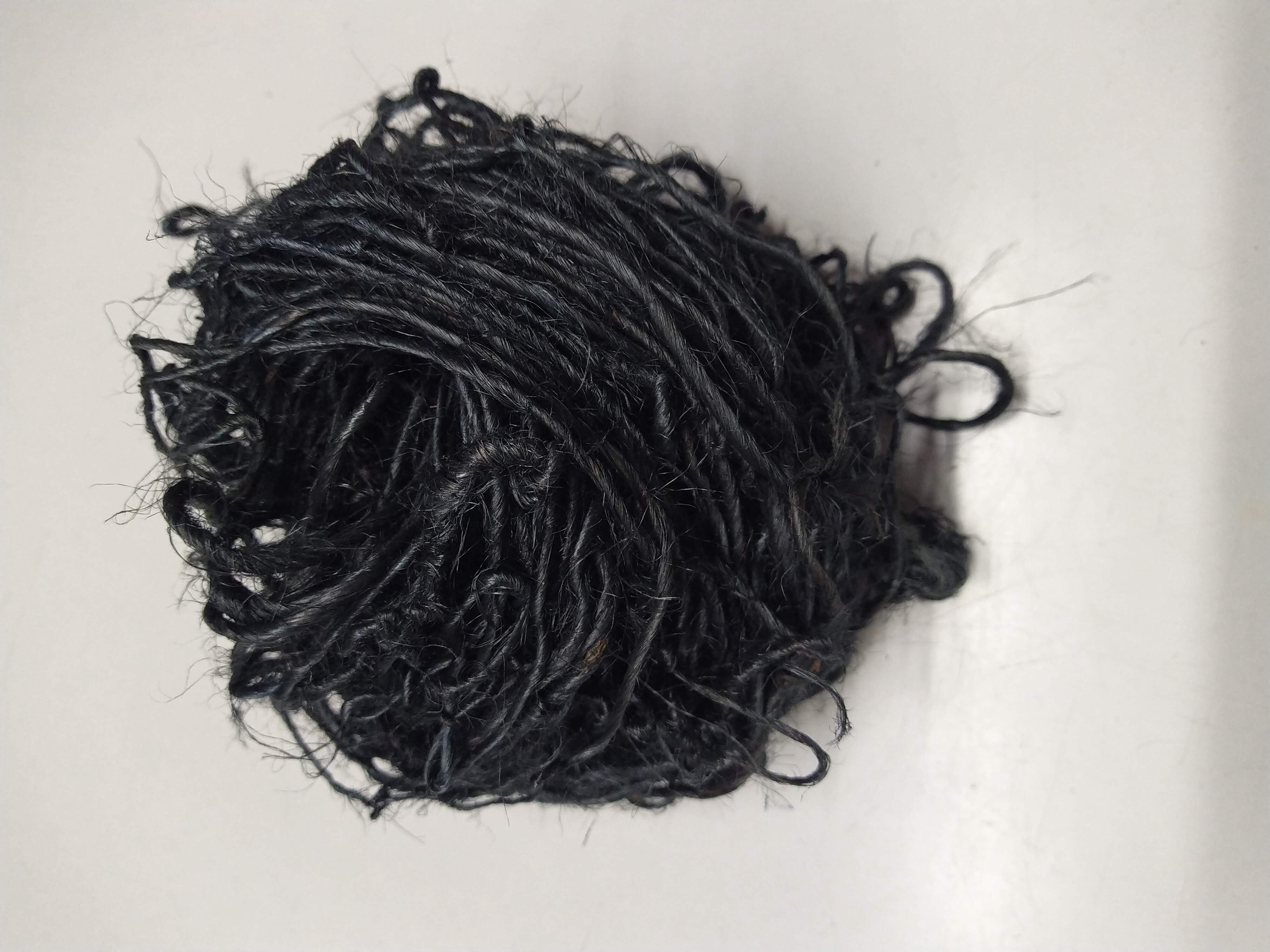 Natural Banana plant yarn (9)